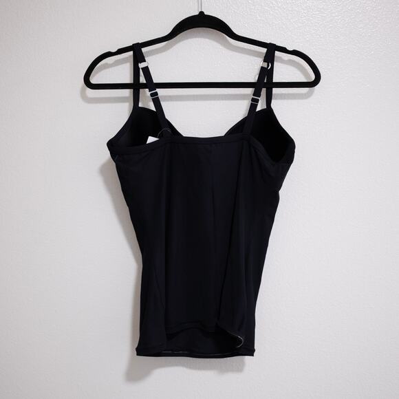 Hanro Allure Bra Camisole Top Black Padded Underwire Shapewear Shaping 38C NWT - Picture 4 of 7